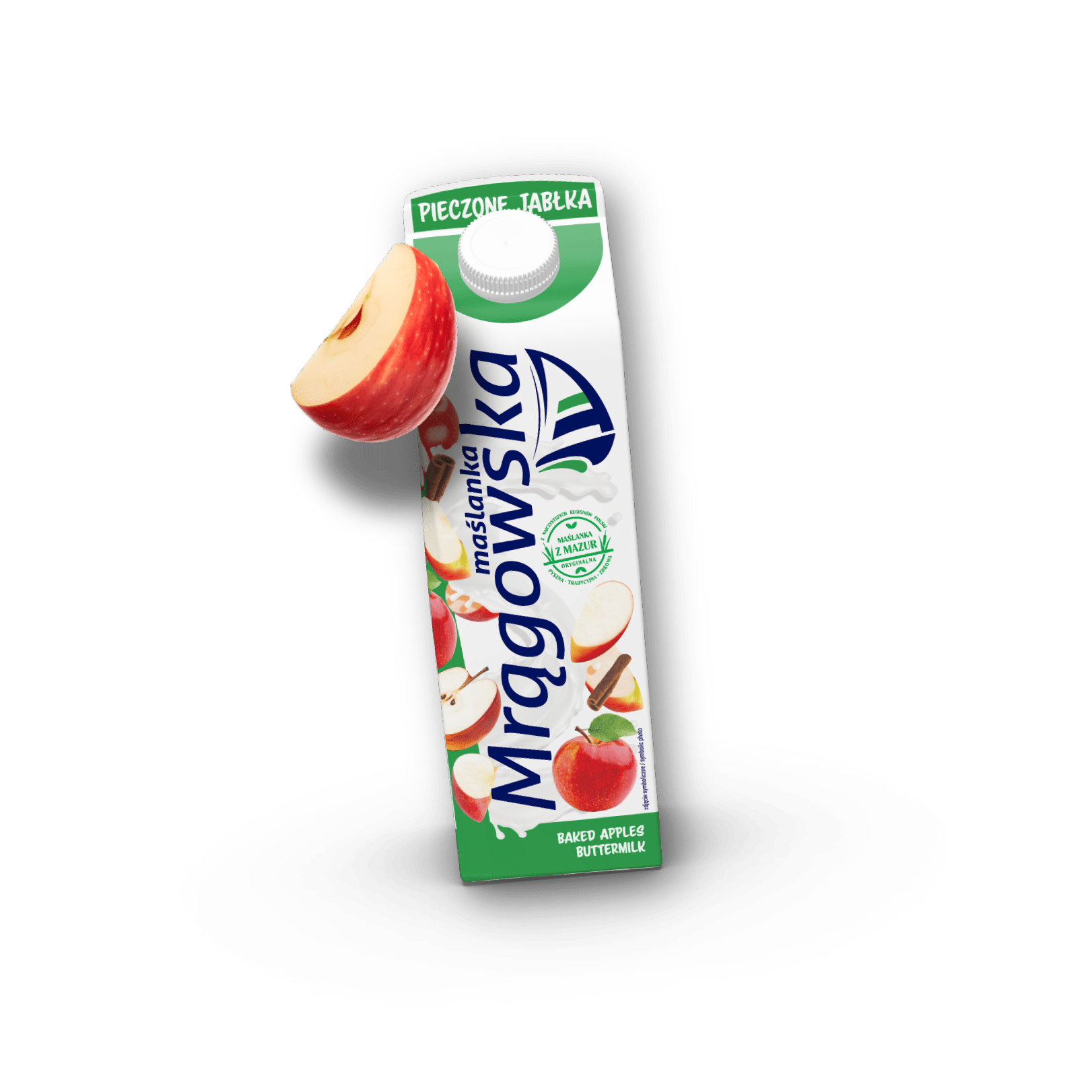 Maślanka Mrągowska Jabłkowa